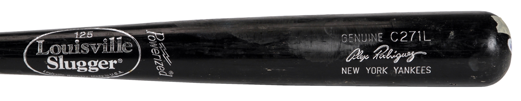 2011 Alex Rodriguez Game Used Louisville Slugger C271L Bat (PSA/DNA GU 8.5)